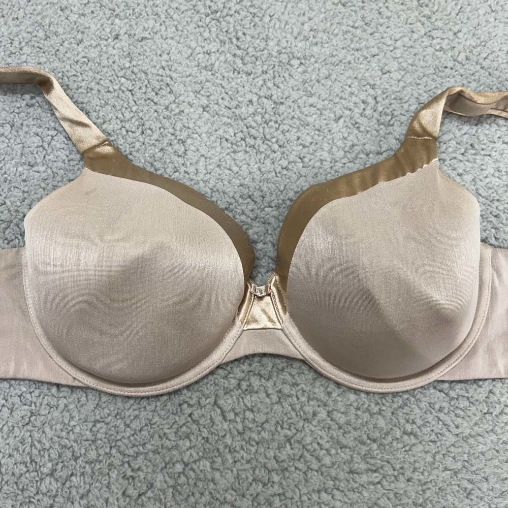 Vanity Fair Bra 38C T-Shirt Bra 76338 Illumination Support Satin trim